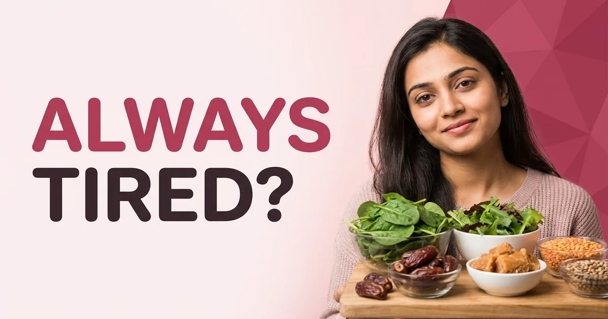 Iron Deficiency in Women: Signs, Causes & Indian Diet Solutions